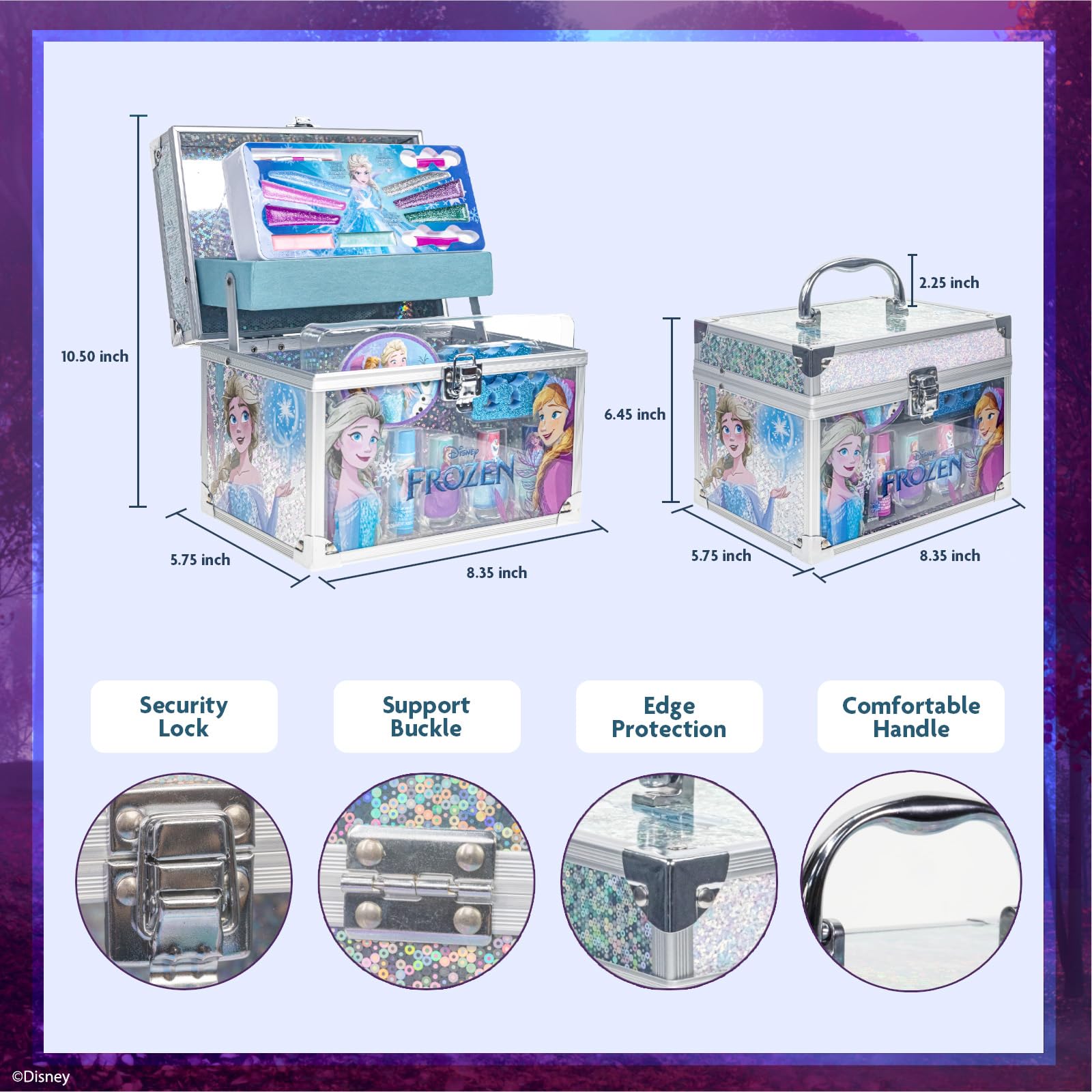 Nail file included with the Townley Girl Disney Frozen set for tidy nails.