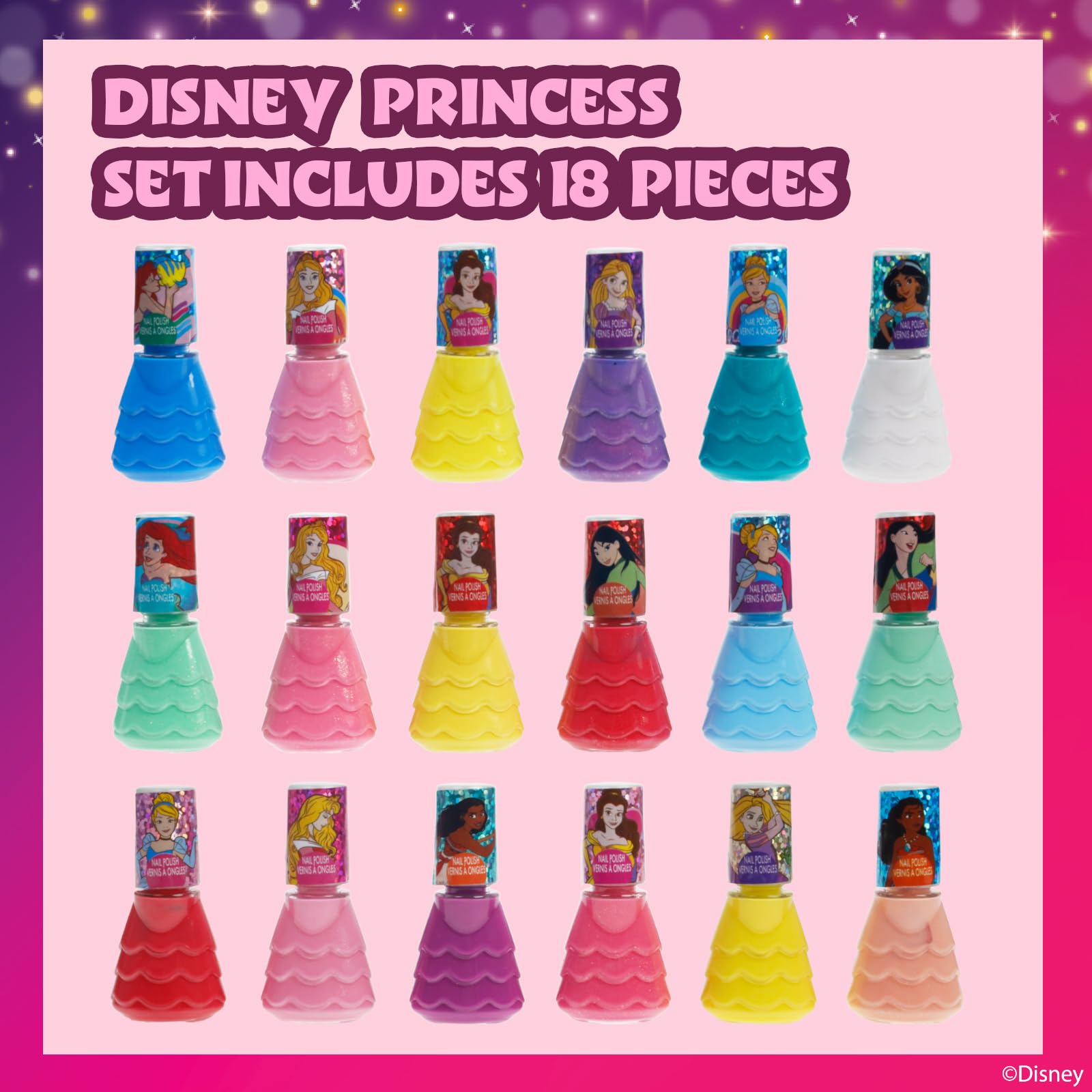Townley Girl glitter and opaque shades for festive designs
