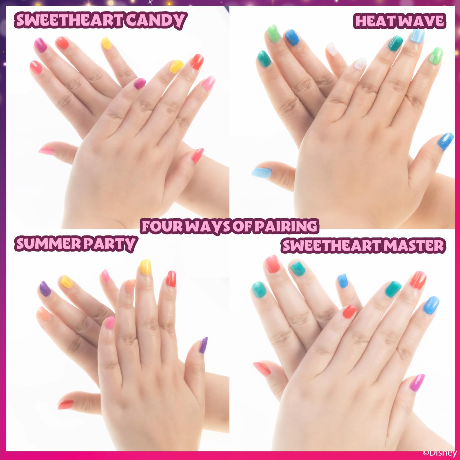 Townley Girl peel-off removal demonstrated for easy cleanup after play