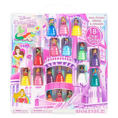 Townley Girl Disney Princess 18-piece set packaging with castle motif for themed playtime