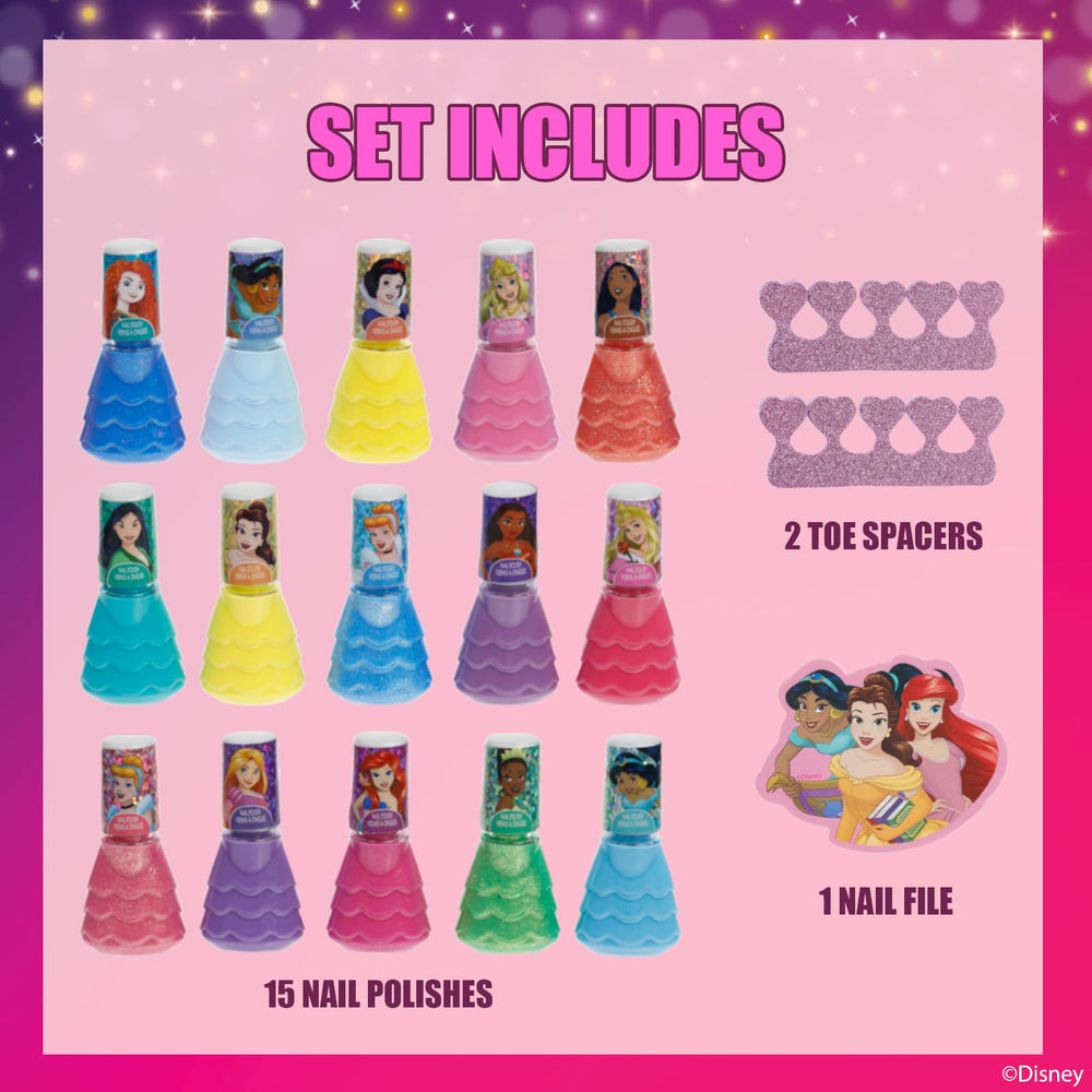 Townley Girl glitter and opaque colors for imaginative nail art.