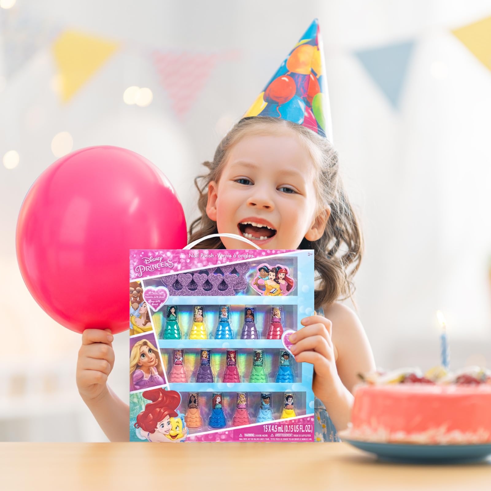 Townley Girl gift-ready Disney Princess set ideal for birthdays.