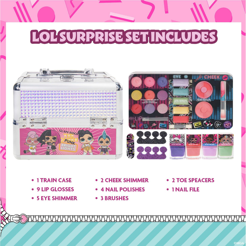 Townley Girl L.O.L. nail polishes provide colorful finish for pretend manicures.
