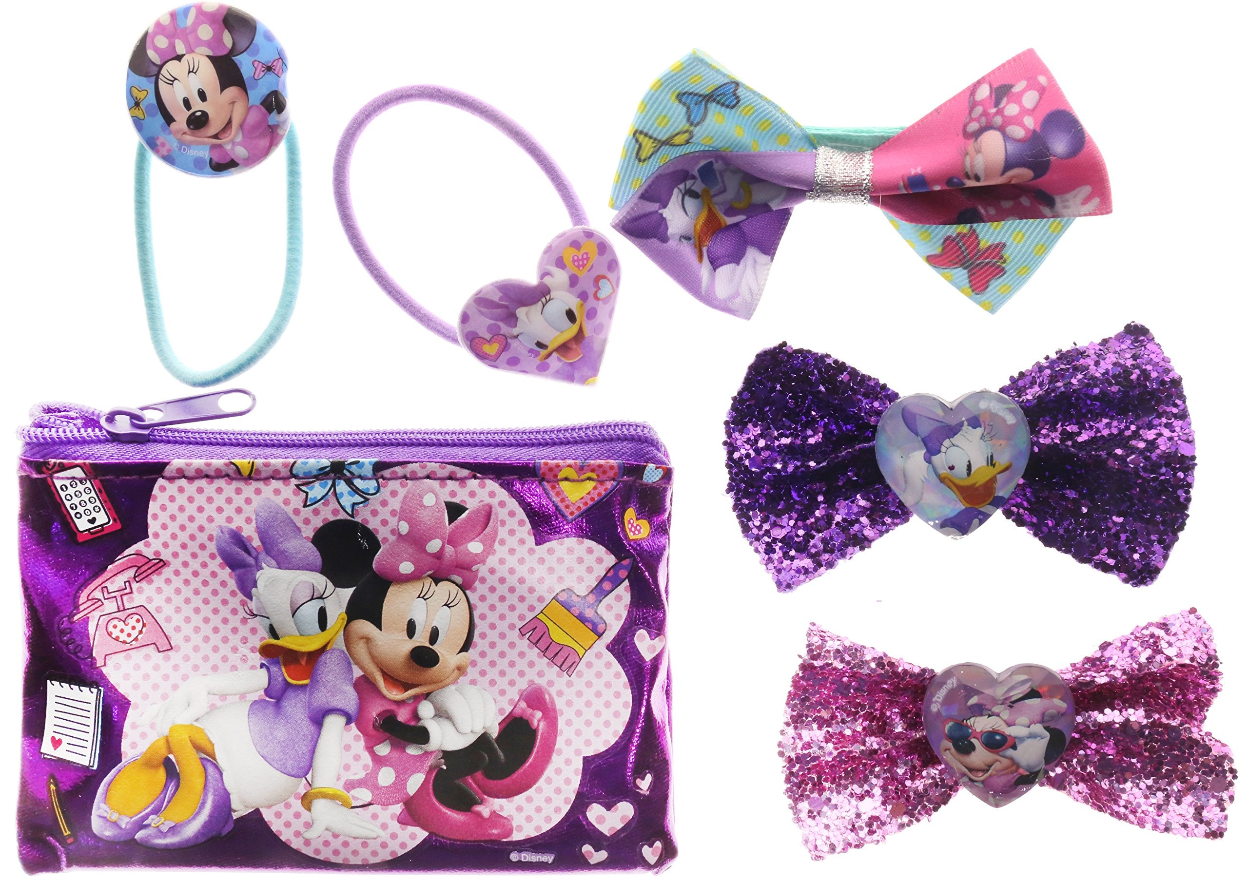 Townley Girl Minnie hair bows for cute outfits and secure wear