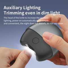 Toxicologist electric nail clipper with 2-speed controls for customization