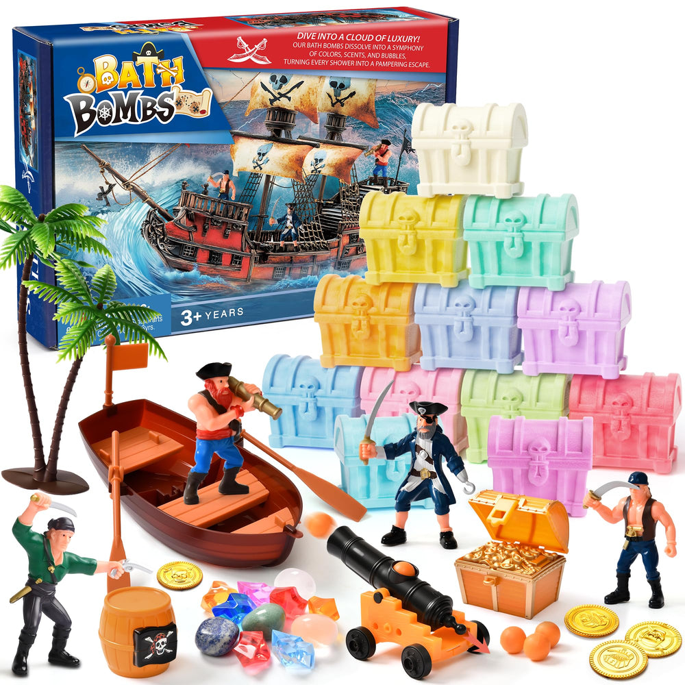 Toylink bath bomb reveals diving gems inside for playful treasure discovery