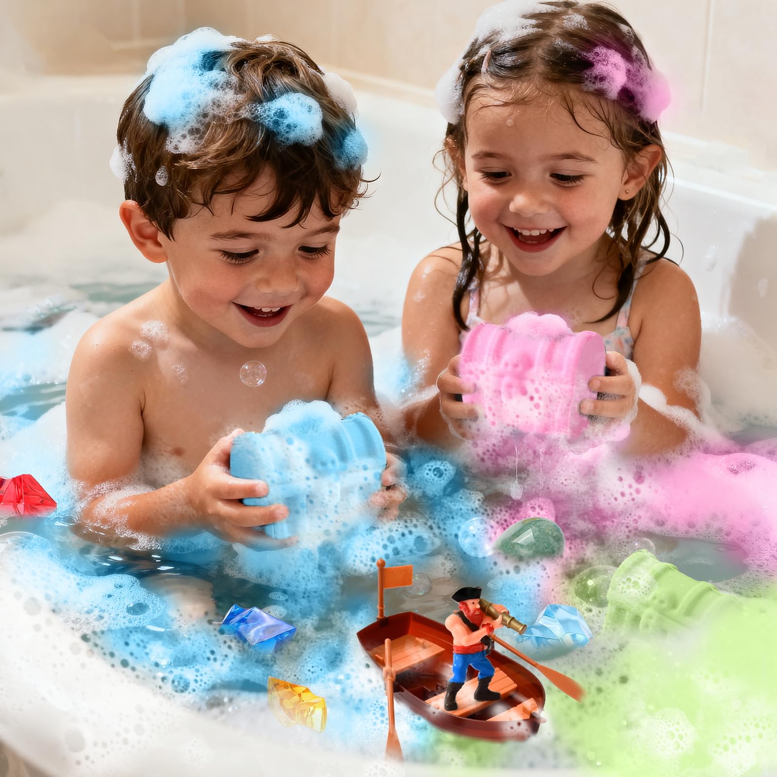 Toylink gift packaging ready bath bombs present a delightful kids gift