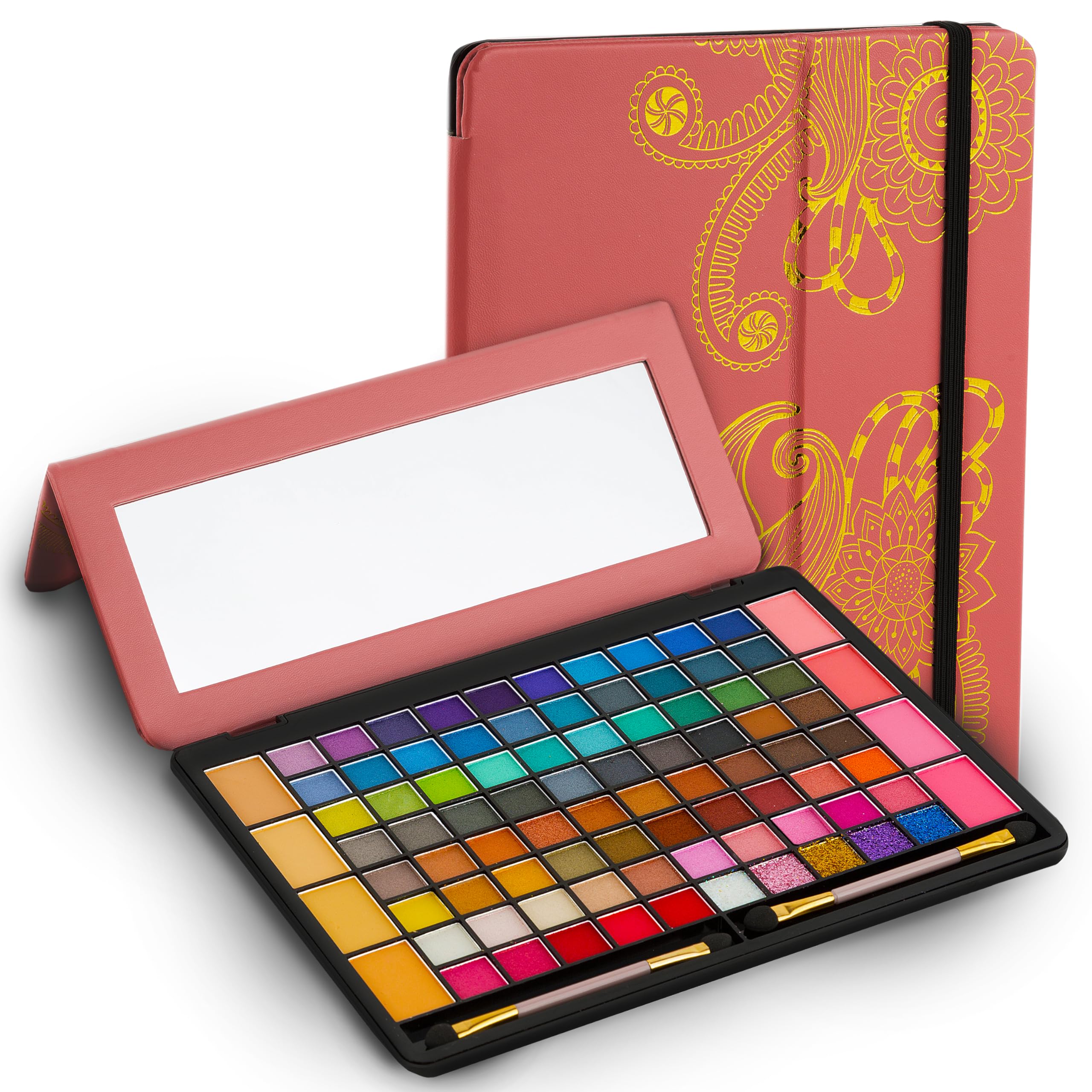 Toysical all-in-one makeup kit leather case 88-color eyeshadow palette for versatile looks