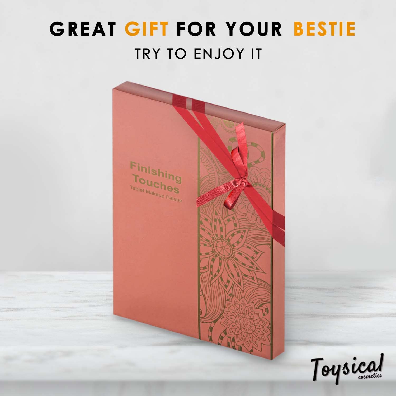 Toysical eye shadow palette kit includes concealers blush powders for complete routine