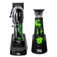 TPOB Clipper and Trimmer Box Set front view for professional-grade control and comfort