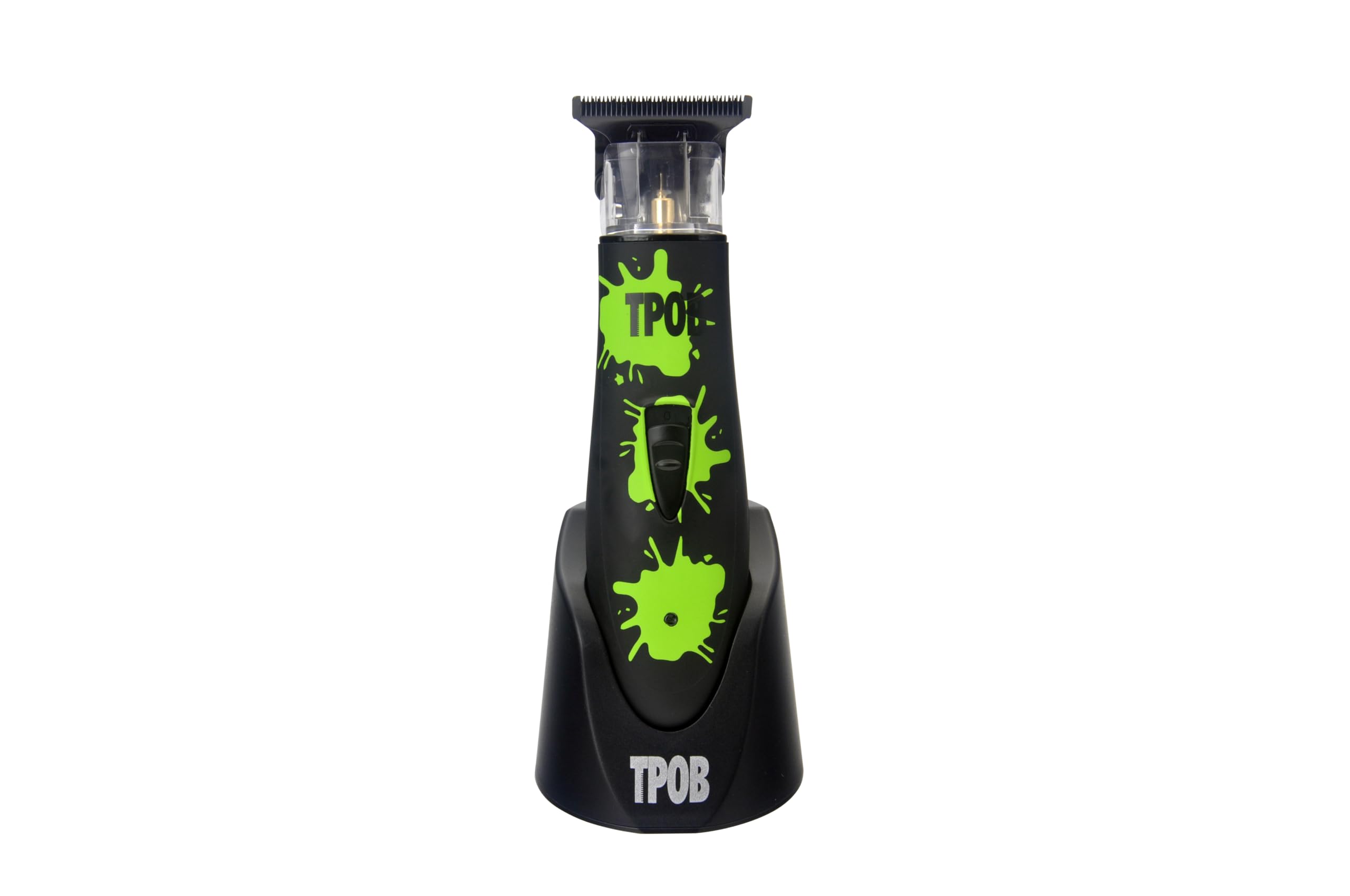 TPOB SPLATT side view highlighting ergonomic grip for long grooming sessions