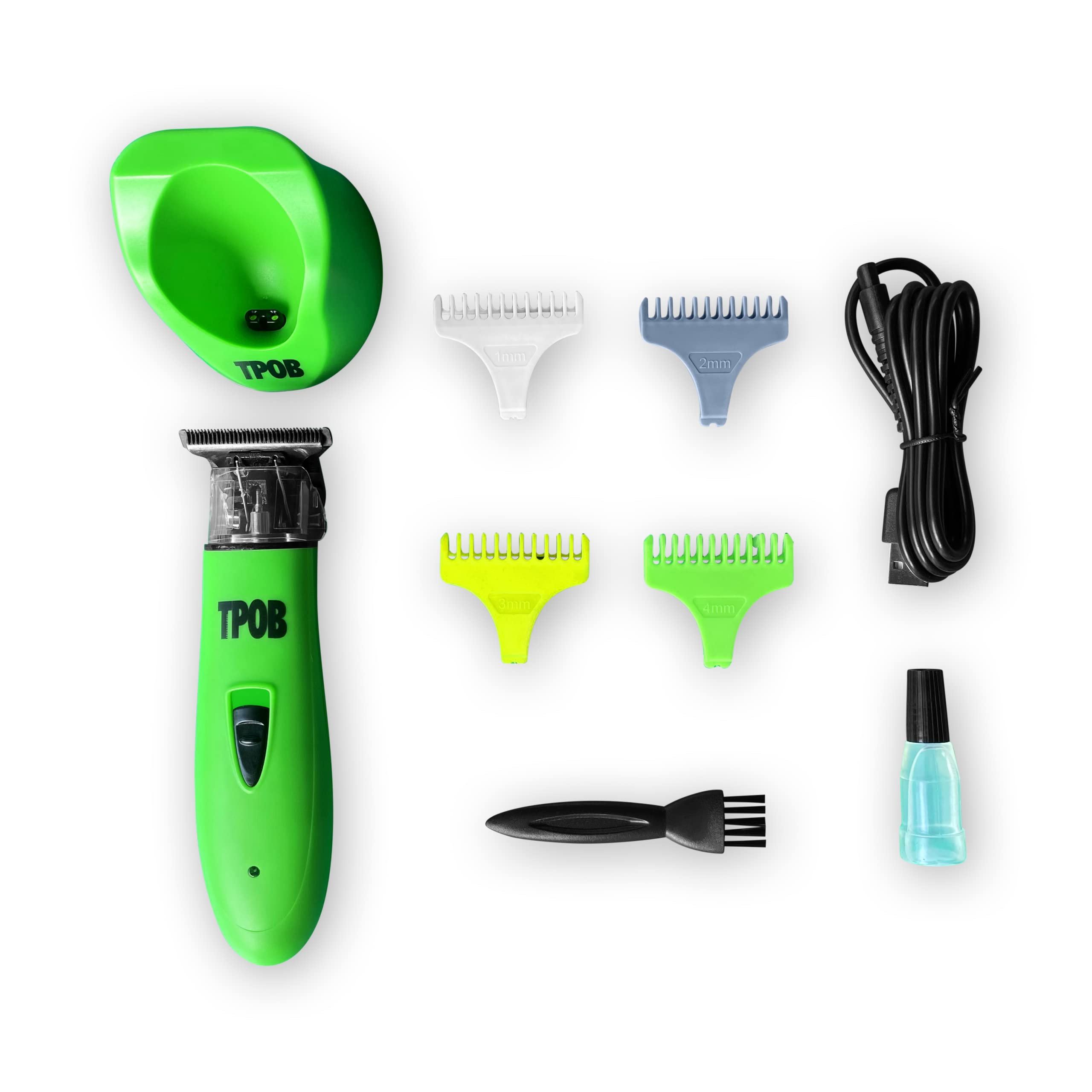 TPOB Ghost X blade detail reveals skin-safe deep-tooth blades for smooth passes.
