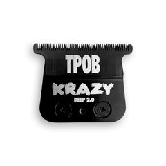 TPOB Krazy Deep 2.0 blade close-up with graphene coating for precise, smooth cuts