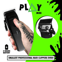 TPOB Mini Play SnapTek lever shows five-click adjustability for precise fades.