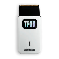 TPOB Mini Skull Single Shaver pocket-front view for quick on-the-go grooming