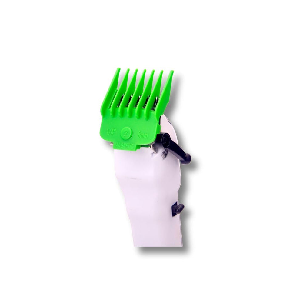 TPOB plastic combs for clippers provide smooth glide during professional styling.