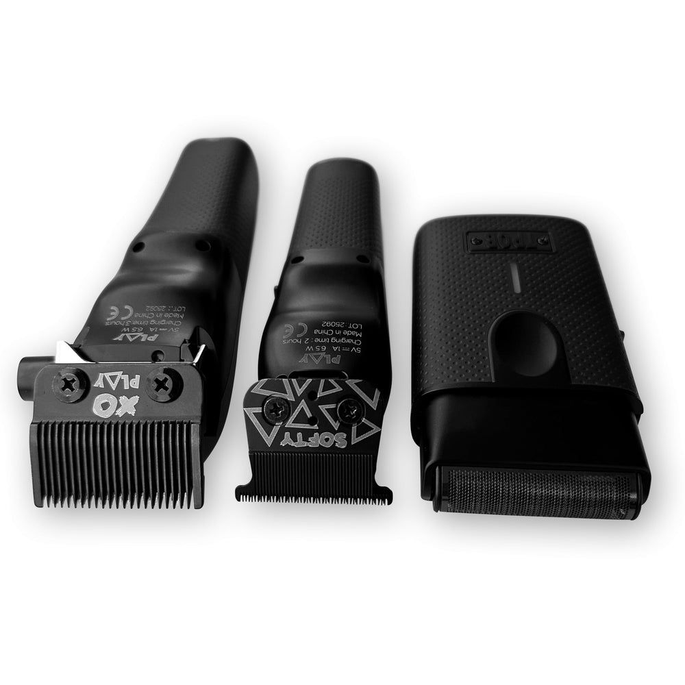 TPOB Play barber clipper dual-speed cordless design enables flexible styling.