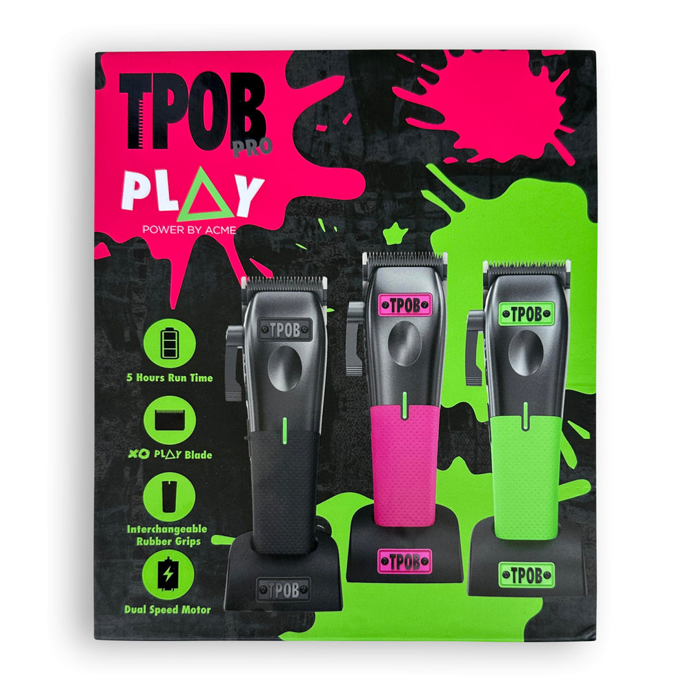 TPOB Play barber kit with color customization options