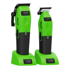 TPOB Play Barber Clippers Stretch Lever for easy fades and customizable length.