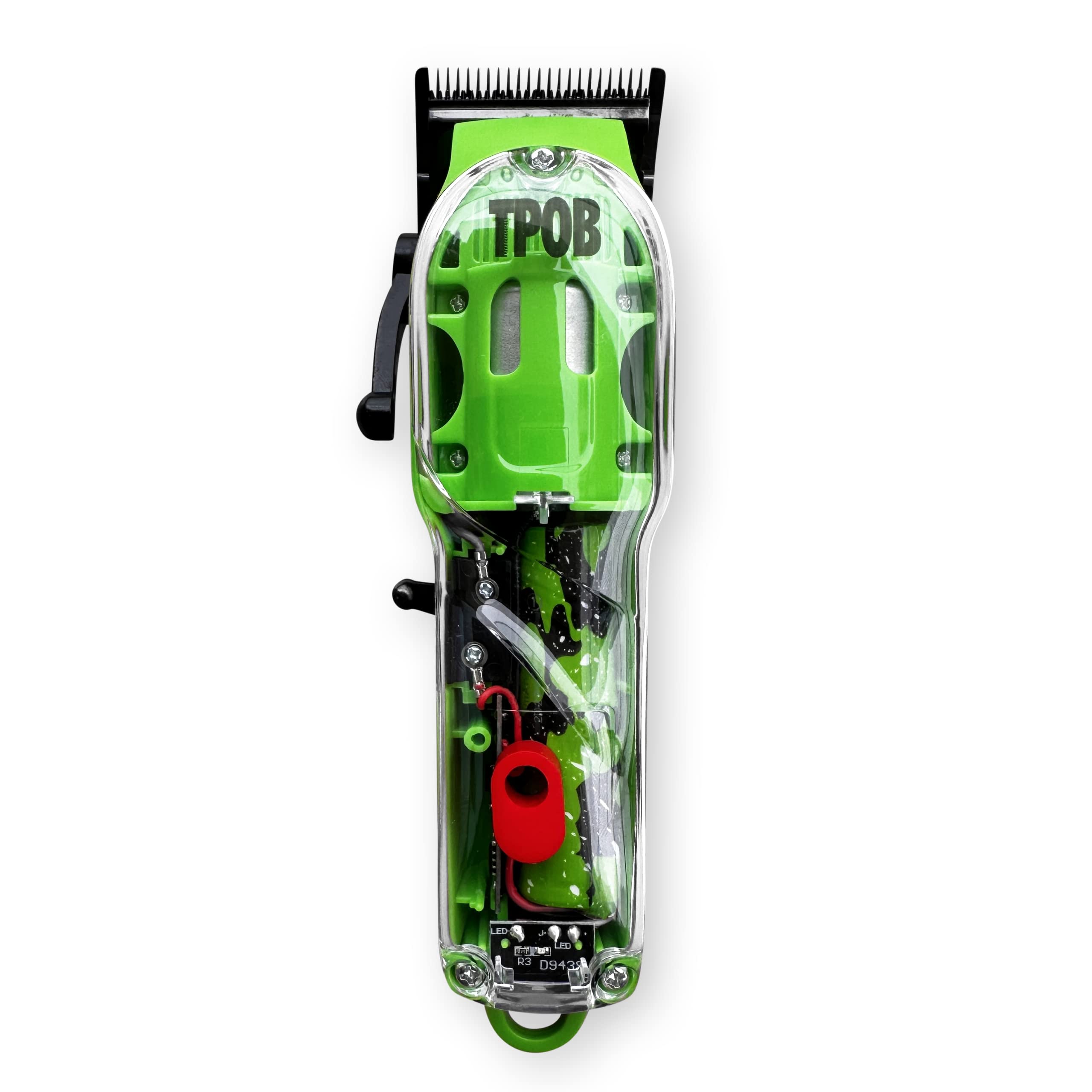 TPOB Slime 2 trimmer closeup emphasizing detailed trimming precision.