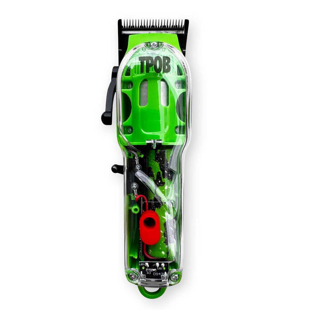 TPOB Slime 2 trimmer closeup emphasizing detailed trimming precision.