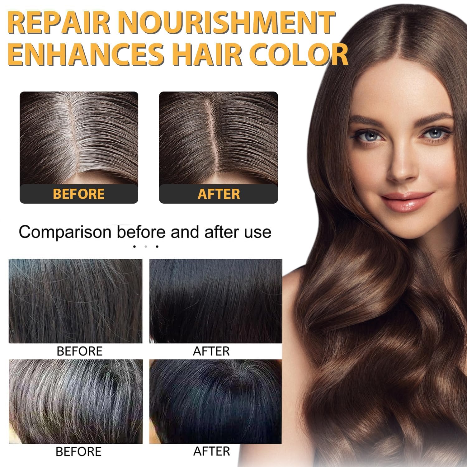 TPTAL Gray Hair Reverse Bar with foaming net emphasizes easy lather and scalp cleansing.