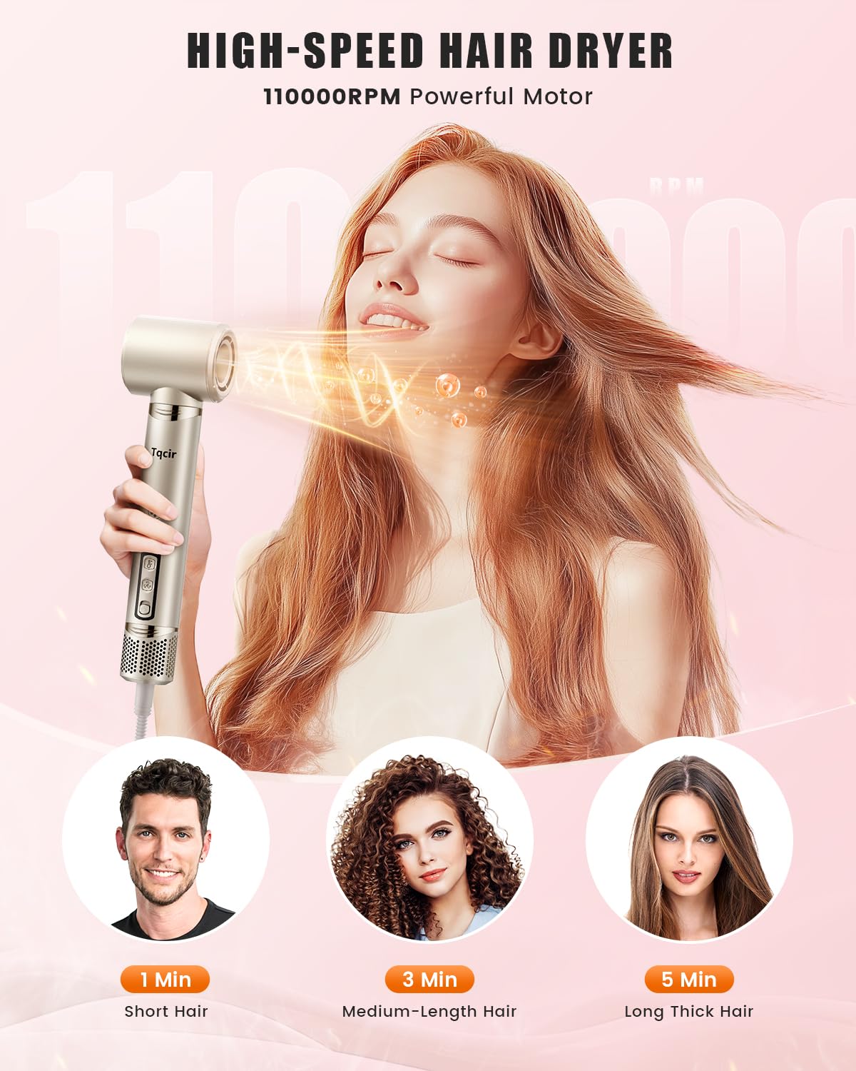 Tqcir round volumizing brush adds lift at the roots