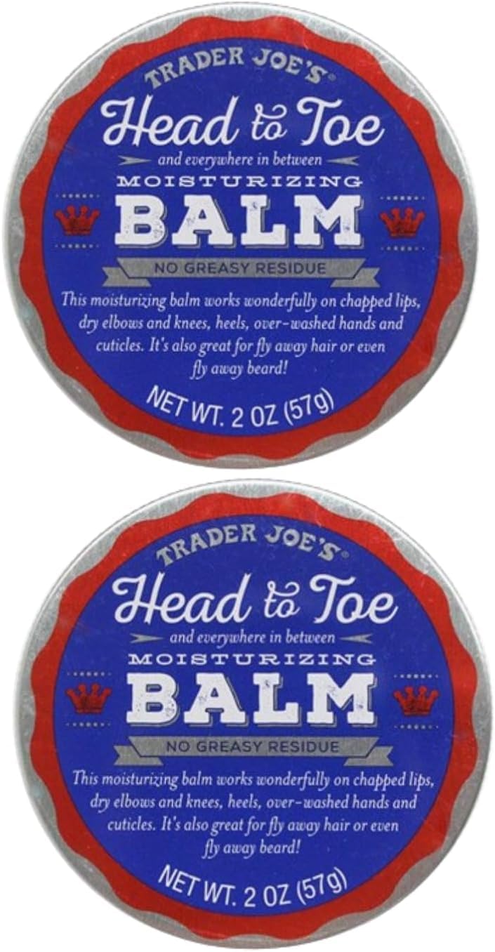 Trader Joe's balm-hands-cuticles scene suggests quick relief for dry hands.