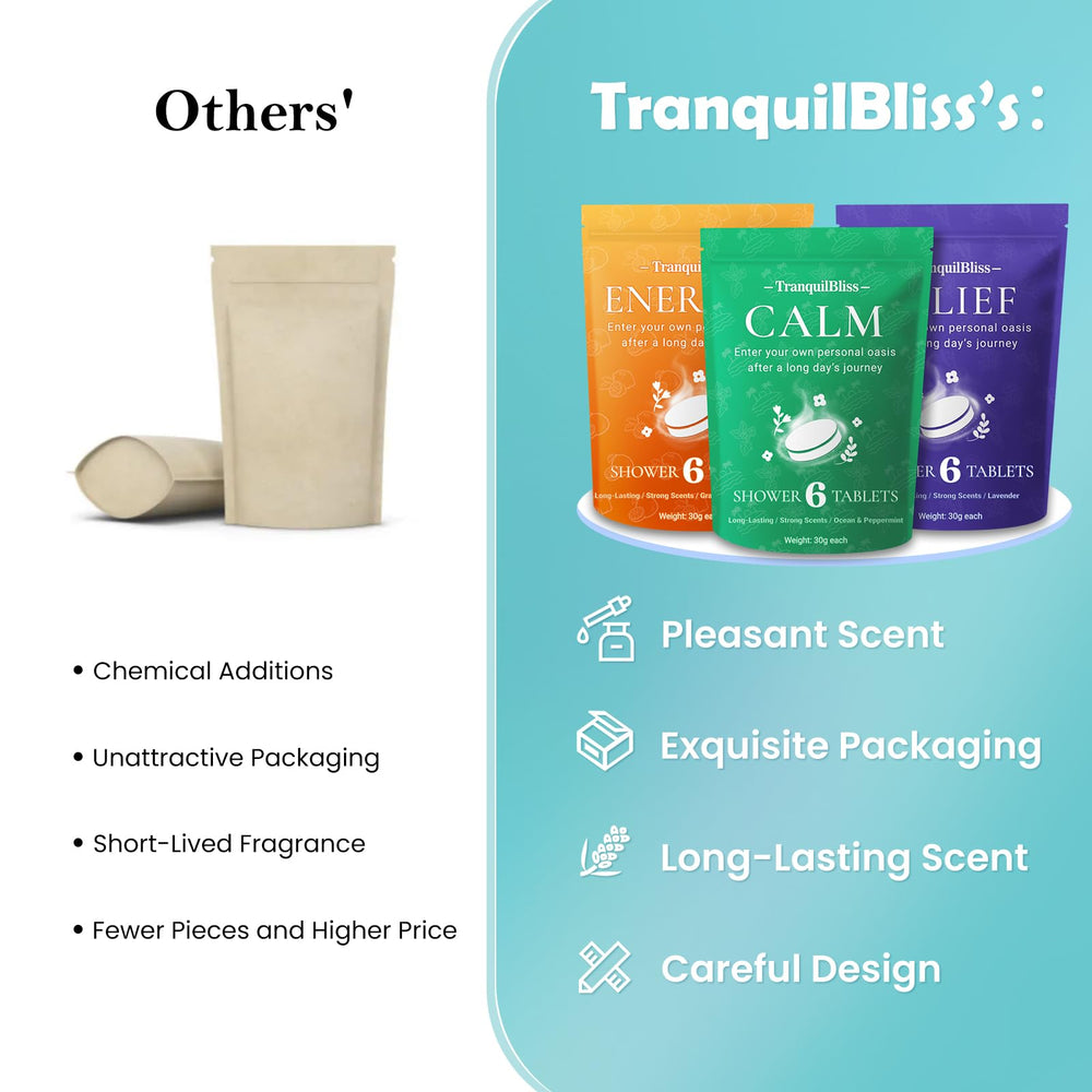TranquilBliss sea-scent steamer offers oceanic freshness for cooling, soothing showers.