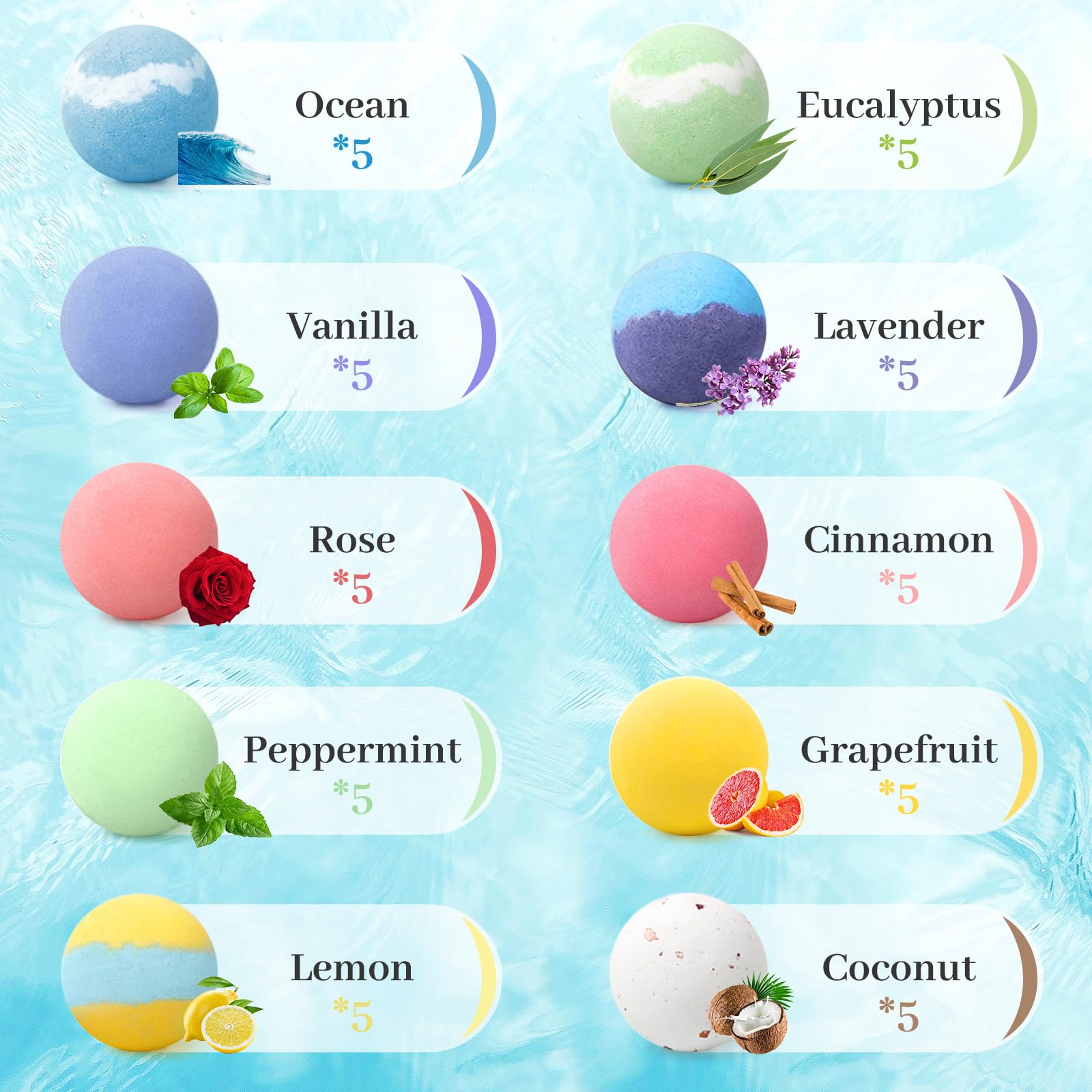 TranquilBliss shea butter enriched bath bombs closeup highlights nourishing skin-softening effects.