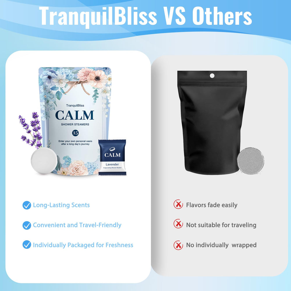 TranquilBliss steamers placed in car for quick calm moments.
