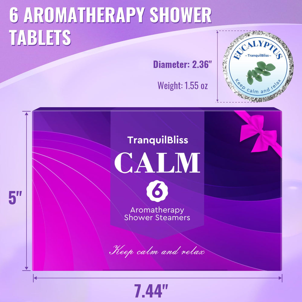 TranquilBliss lavender tablet closeup highlights long-lasting soothing fragrance.