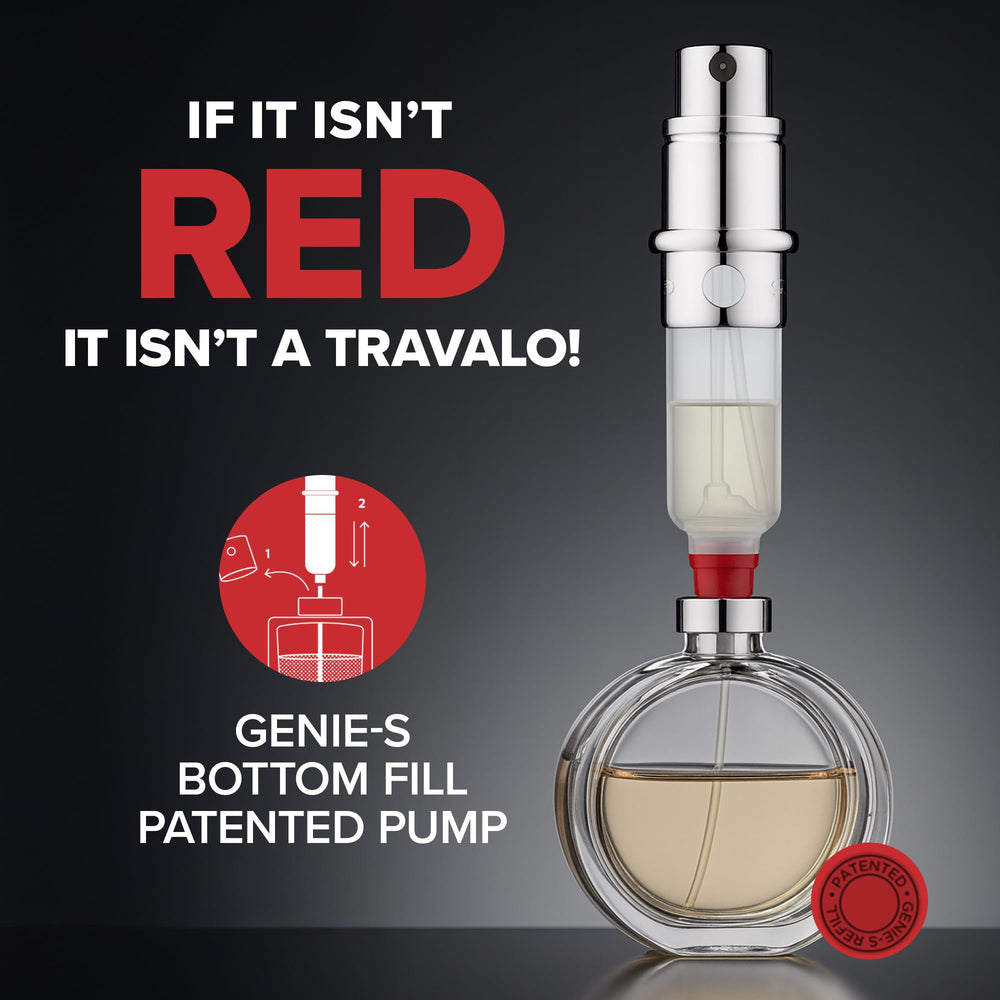 Travalo Classic HD airtight inner vial for secure travel performance