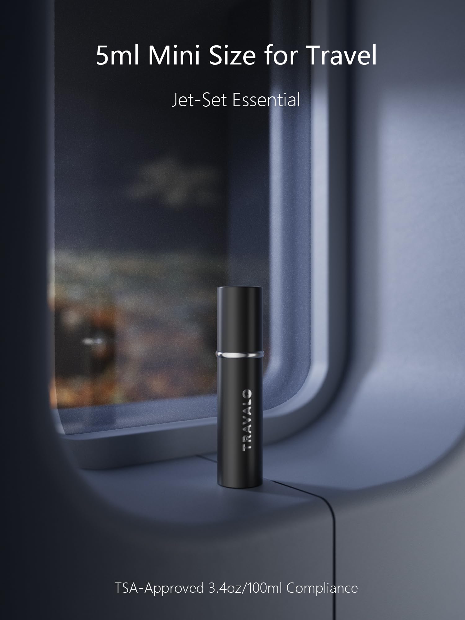 Travalo pocket-friendly-design shows compact, lightweight atomizer fitting in clutches.