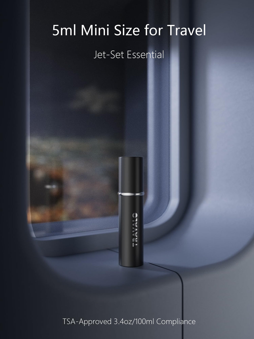 Travalo pocket-friendly-design shows compact, lightweight atomizer fitting in clutches.