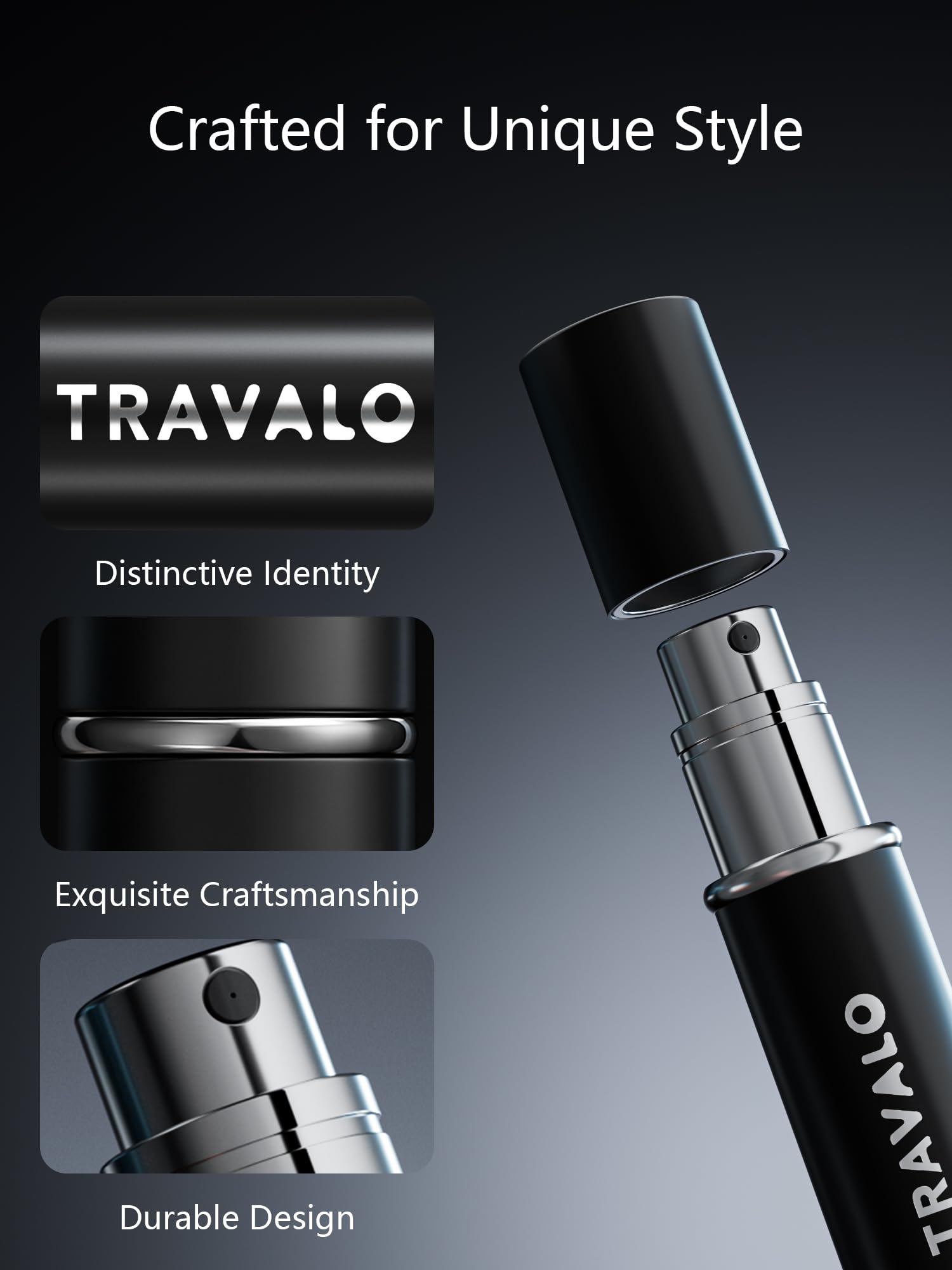 Travalo tsa-approved-5ml capacity image emphasizes travel security and convenient packing.