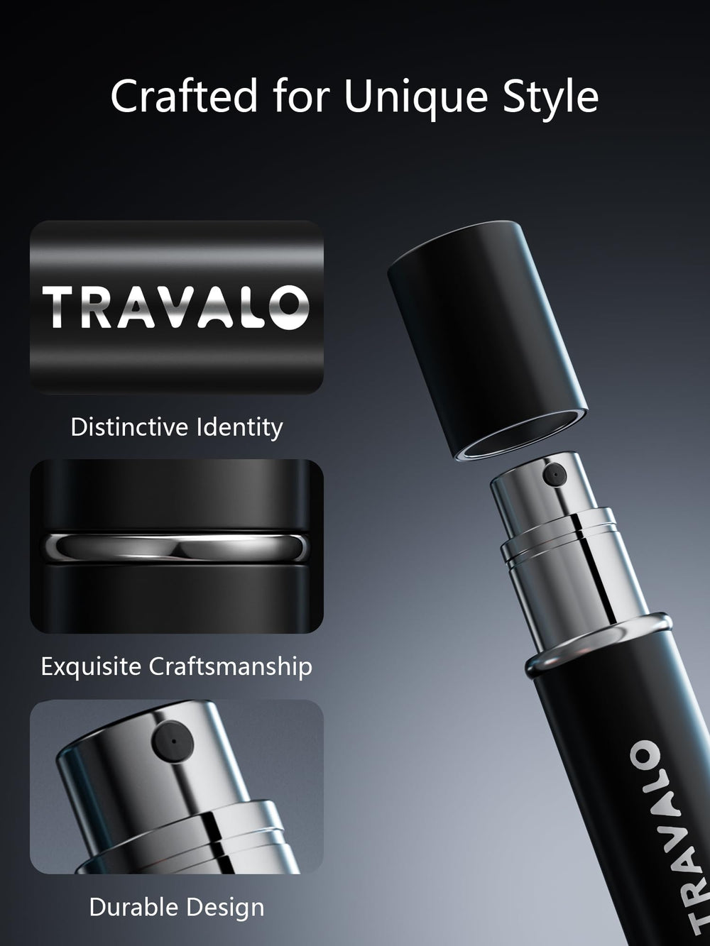 Travalo tsa-approved-5ml capacity image emphasizes travel security and convenient packing.