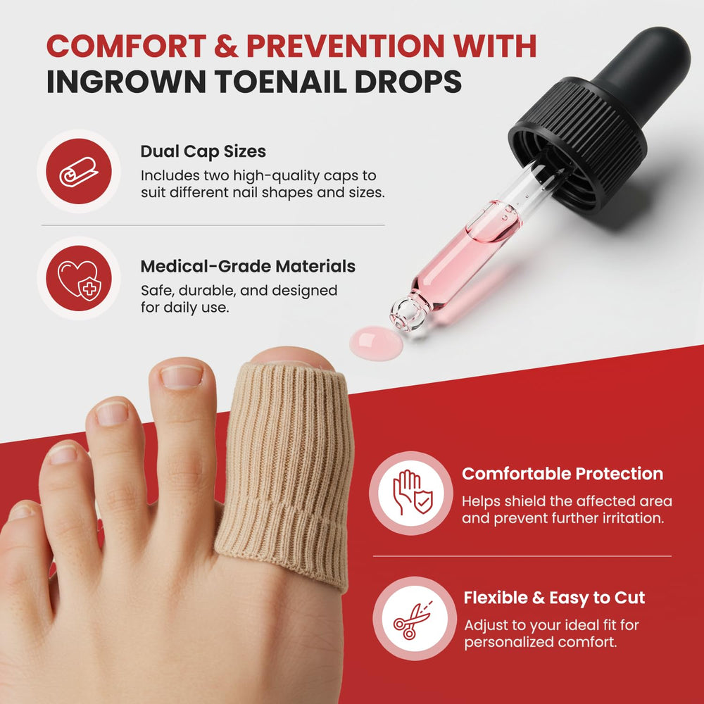 Treatonic applicator brush enabling precise at-home application of toenail drops