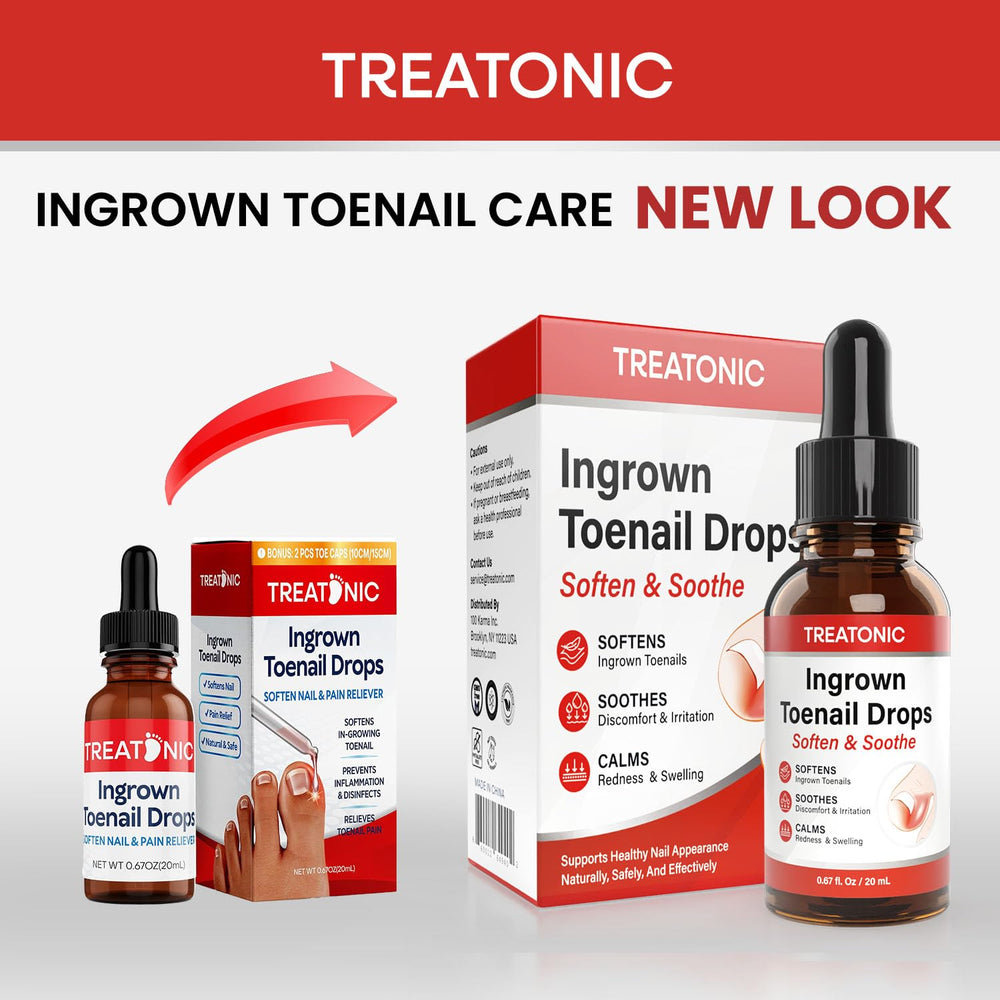 Treatonic easy-trimming nails scene illustrating smoother clipping and nail edges