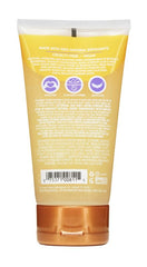 Tree Hut Nourishing Banana & Oat Face Scrub packaging highlights vegan, paraben-free formula
