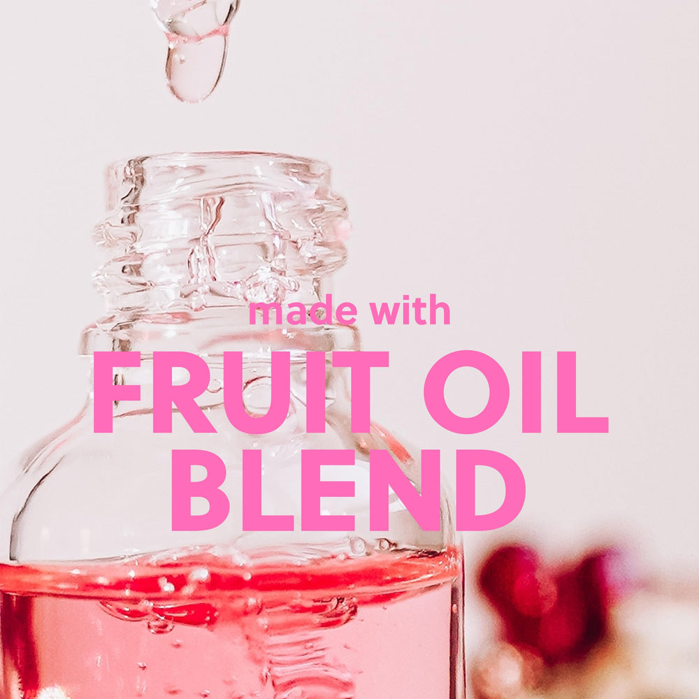 Tree Hut Peppermint Pearl peach oil shot emphasizes soothing, soft skin results.
