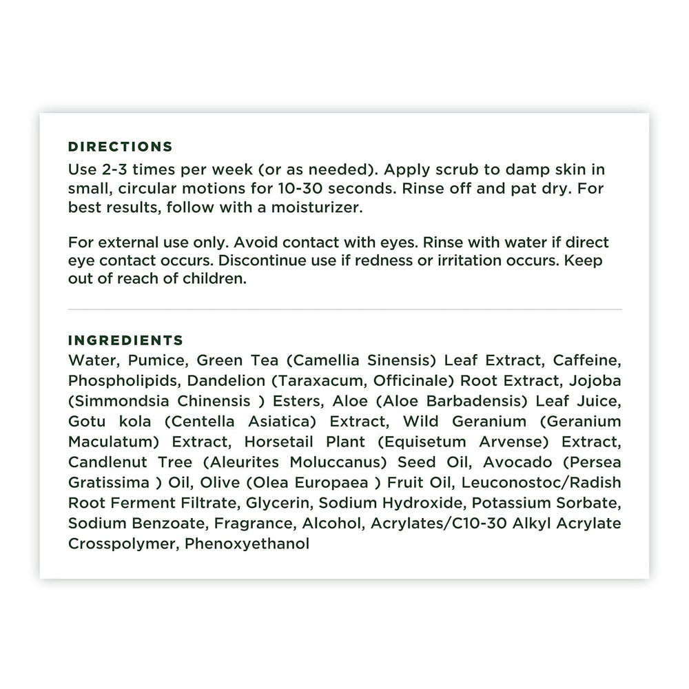 Tree of Life Beauty exfoliating scrub packaging ready for daily skincare routine