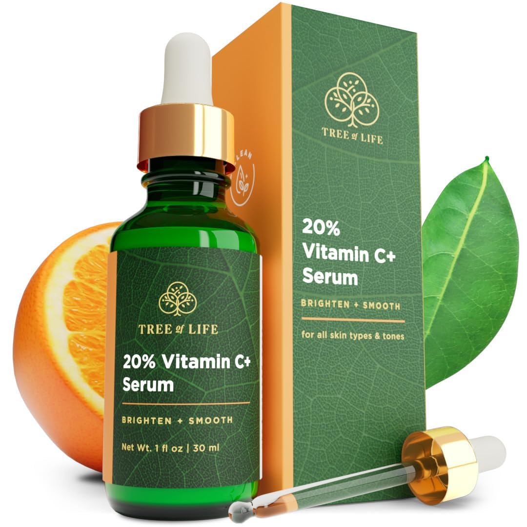 Tree of Life Beauty hydrating facial serum bottle for daily moisture and glow