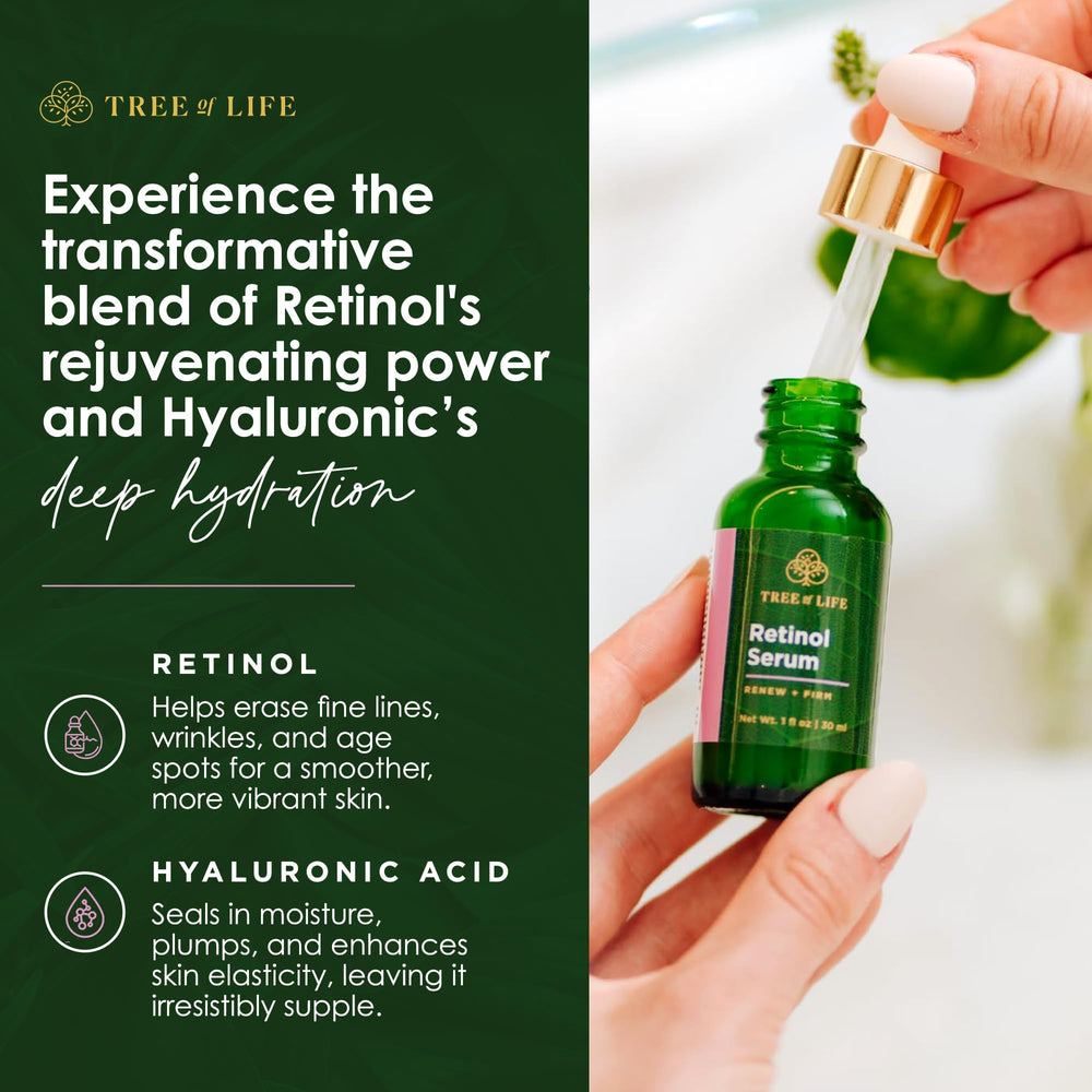 Tree of Life Beauty serum para piel seca y sensible, hidratación suave