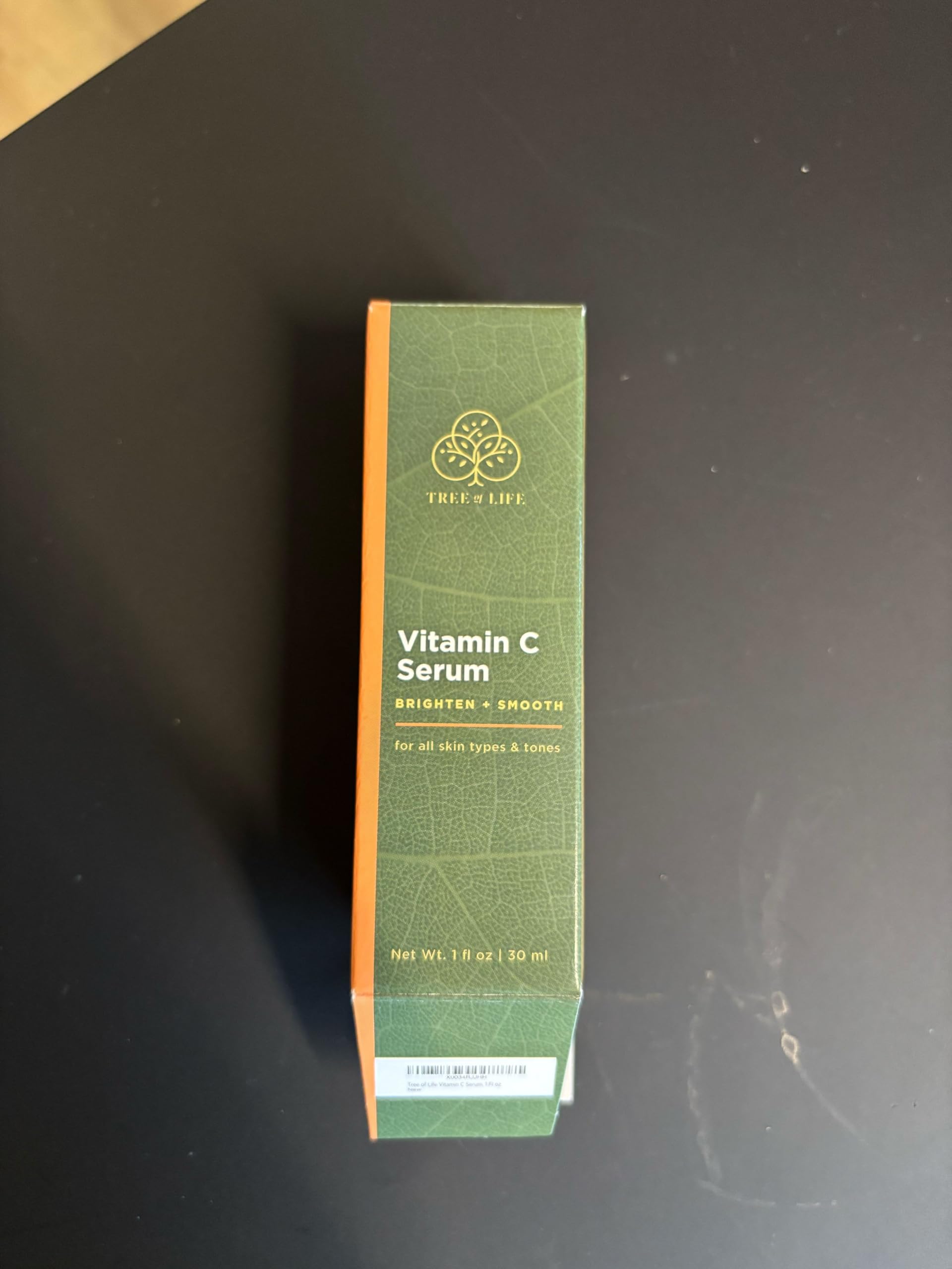 Tree of Life Beauty Vitamin C Set on bathroom counter ready for routine.