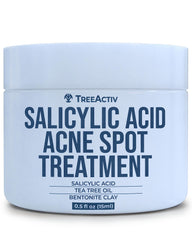 TreeActiv Invisible Acne Spot Cream bottle ready for quick, clear-drying spot treatment.