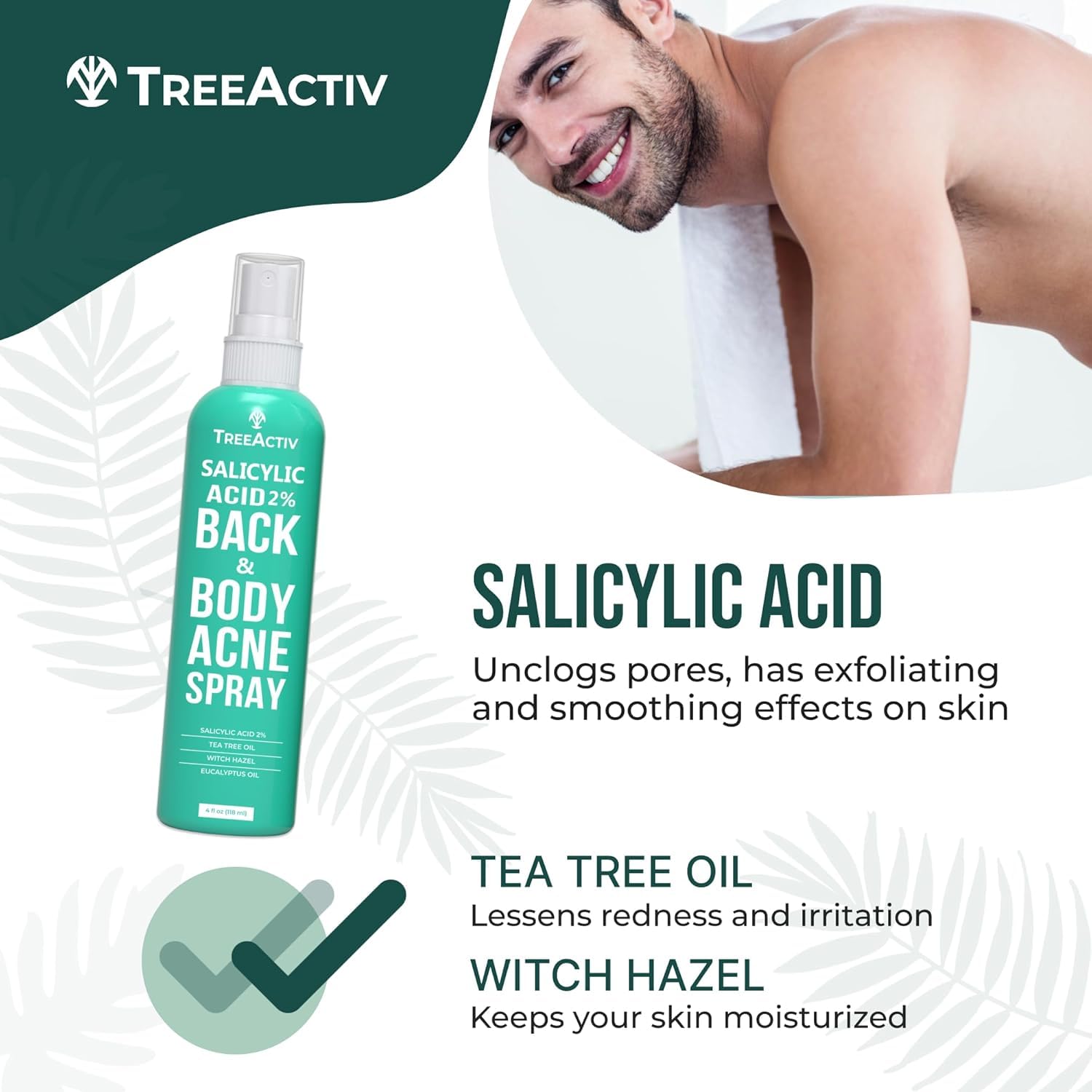 TreeActiv On-the-go spray-mist in bag demonstrates travel-ready convenience.