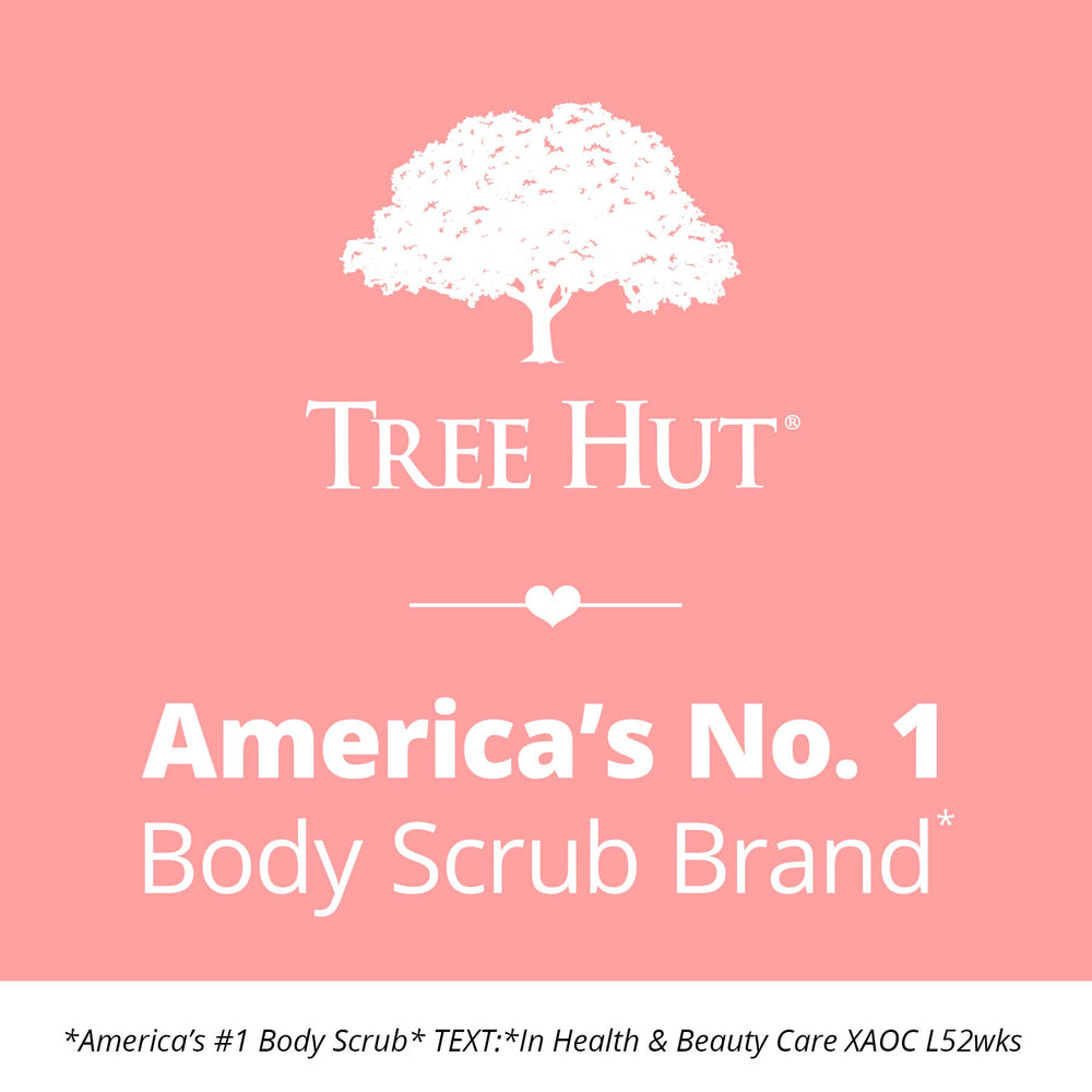 Tree Hut Frosted Sugar Cookie Scrub texture during application feels creamy