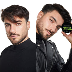 TRENDSTARTER Forming Paste being applied to hair for smooth hold