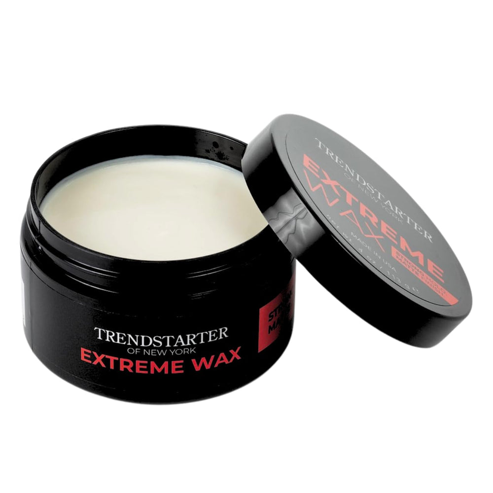 TRENDSTARTER Extreme Wax USA-made brand banner on label.